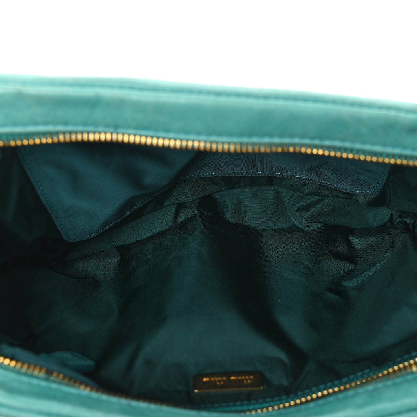 Nappa Shoulder Bag Turchese