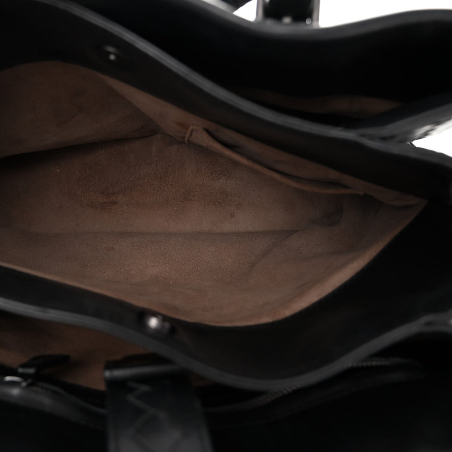 Nappa Intrecciato Small Roma Tote Black