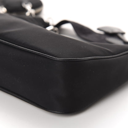 Prada Nylon Re-Edition 2005 Shoulder Bag Black 7 of 11