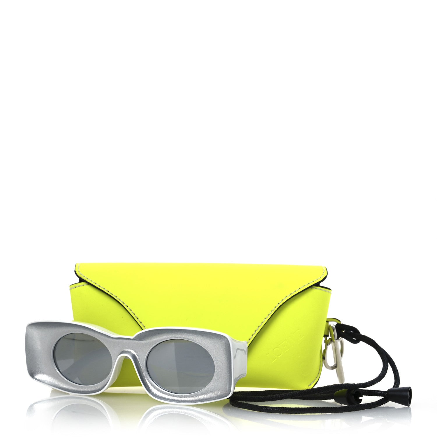 Loewe Acetate Sunglasses LW40033I Silver White 9 of 9