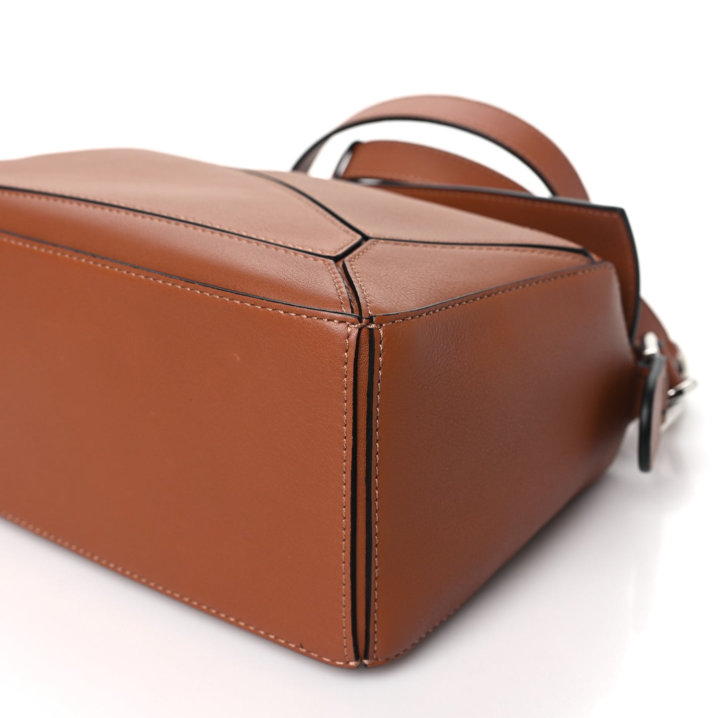 Calfskin Small Puzzle Bag Tan