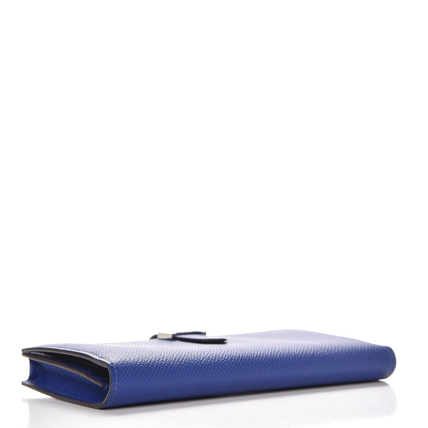 Hermes Epsom Bearn Gusset Wallet Bleu Electrique 4 of 8