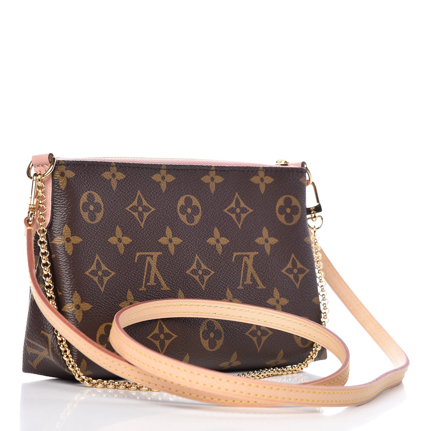 Louis Vuitton Monogram Pallas Clutch Rose Poudre 3 of 10
