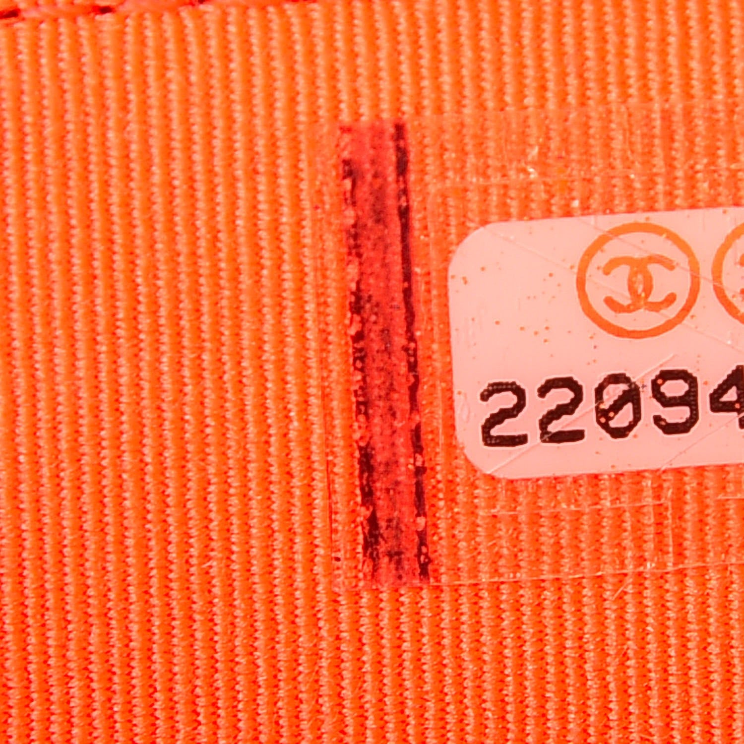 Chanel Patent Quilted Boy Zip Around Coin Purse Wallet Orange 7 of 8