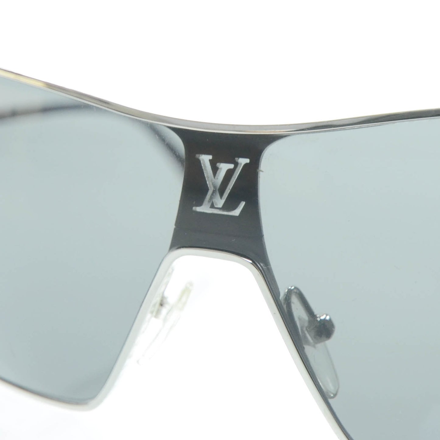 Conspiration Mask Sunglasses Silver