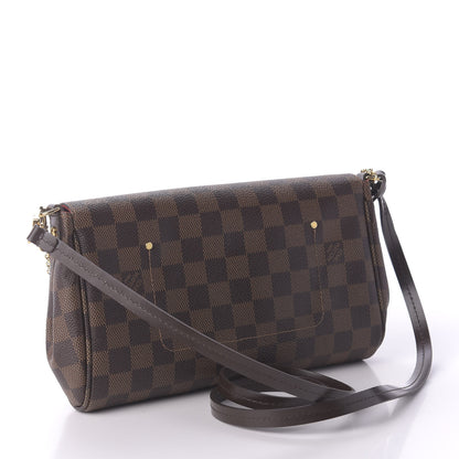 Louis Vuitton Damier Ebene Favorite MM 3 of 10