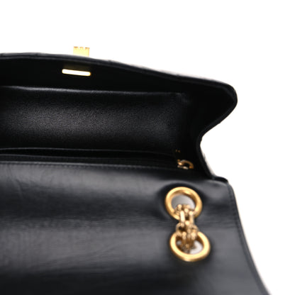 Chanel Aged Calfskin Chevron Quilted 2.55 Reissue Mini Flap Black 5 of 10