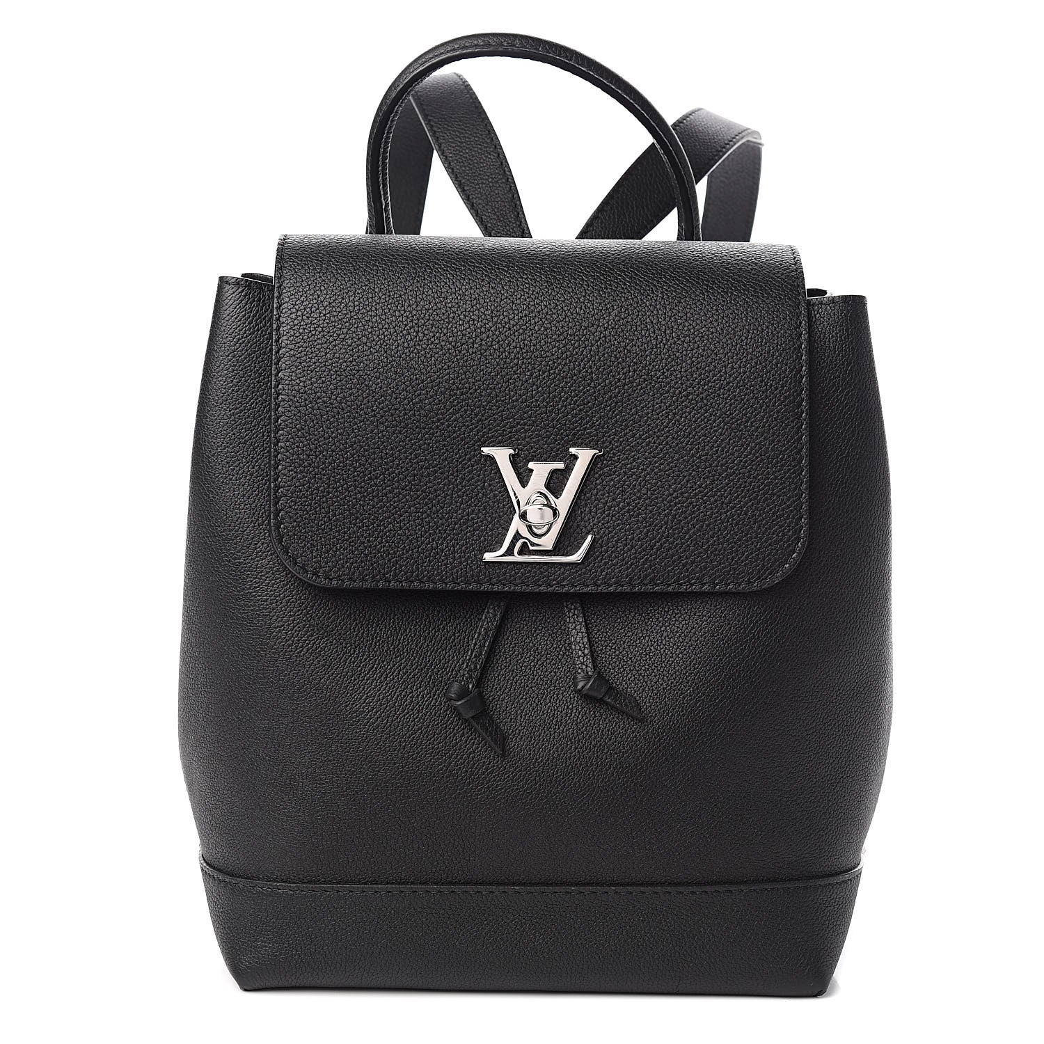 Louis Vuitton Calfskin Lockme Backpack Black 1 of 10