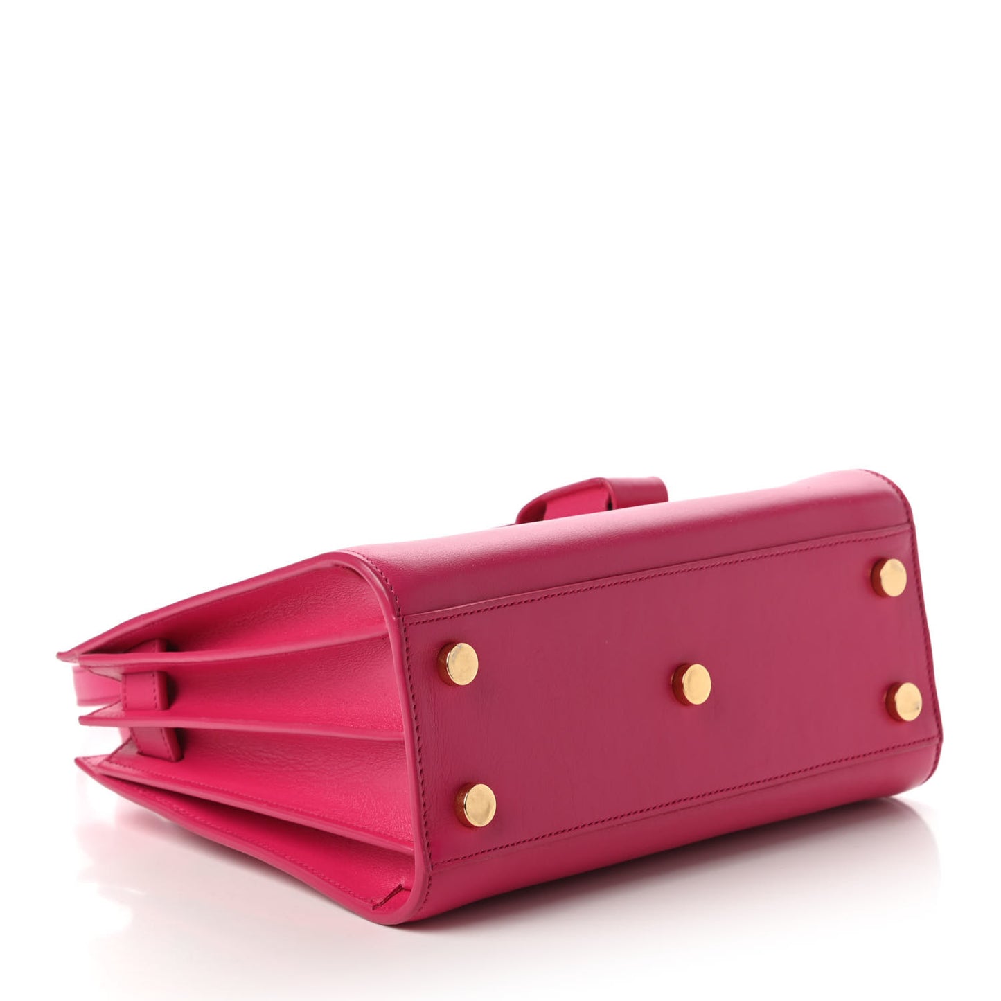 Calfskin Nano Sac De Jour Lipstick Fuchsia