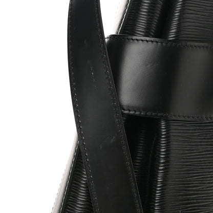 Louis Vuitton Epi Sac D'Epaule GM Black 12 of 16