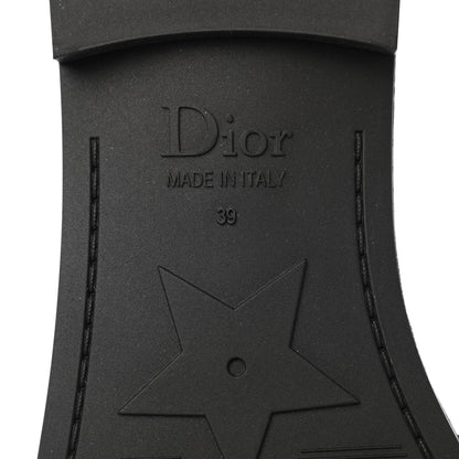 Christian Dior Matte Calfskin Pearl Dio(r)evolution Slide Sandals 39 Black 7 of 10