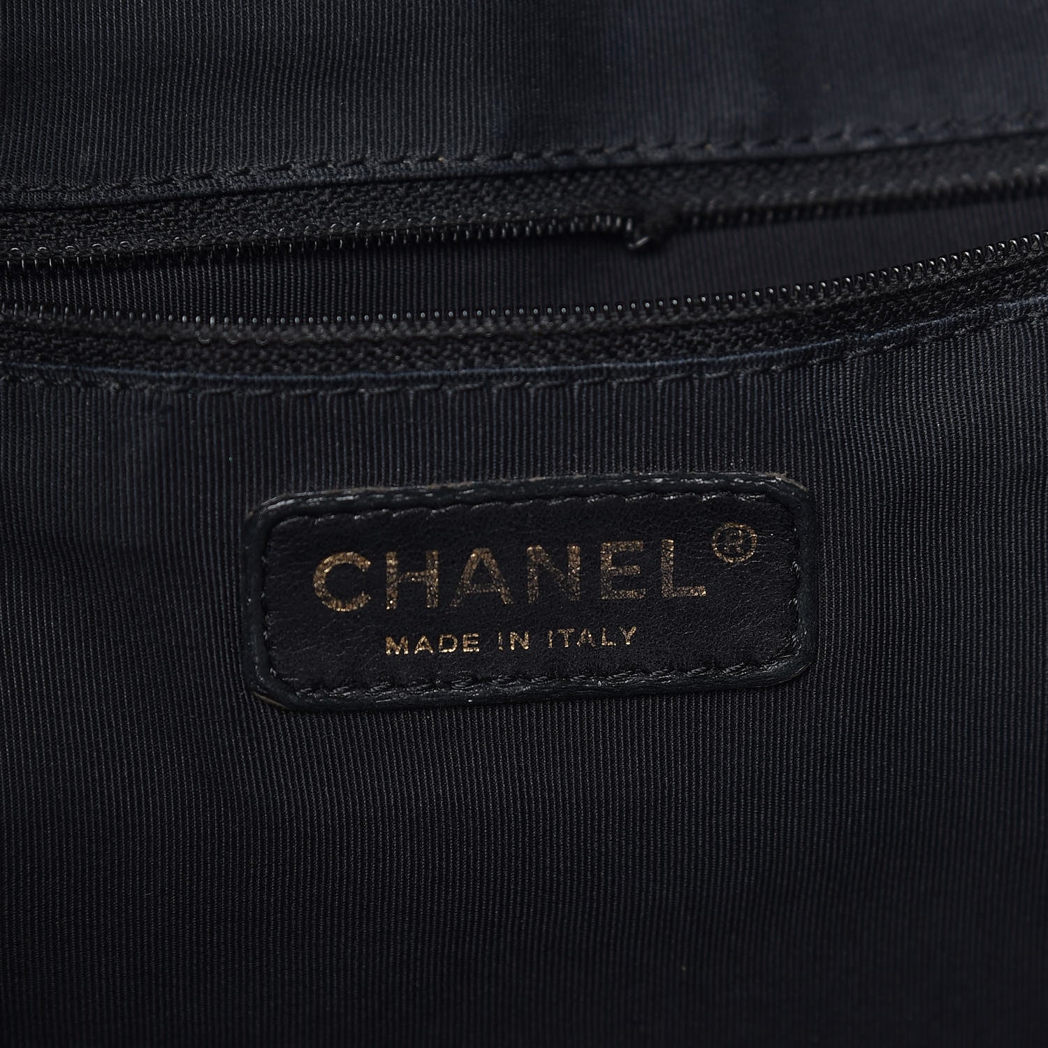 Chanel Calfskin Embroidered Ca D'Oro Tote Black 6 of 14