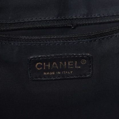 Chanel Calfskin Embroidered Ca D'Oro Tote Black 6 of 14