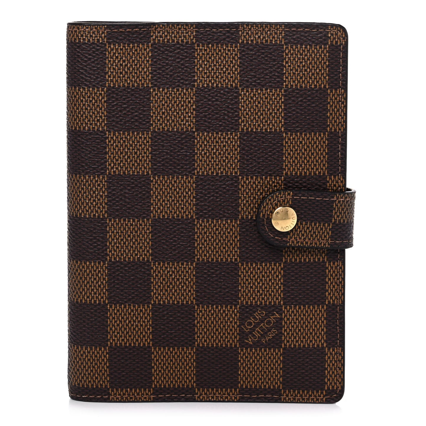 Damier Ebene Small Ring Agenda Cover