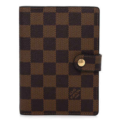 Louis Vuitton Damier Ebene Small Ring Agenda Cover 1 of 12