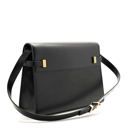 Saint Laurent Smooth Calfskin Manhattan Shoulder Bag Black 3 of 10