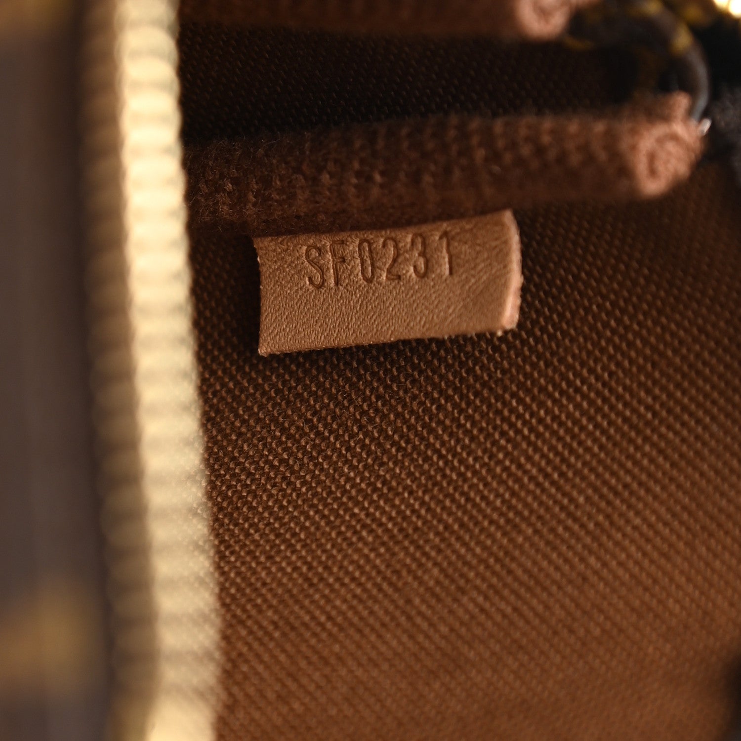 Louis Vuitton Monogram Mini Pochette Accessories 7 of 10