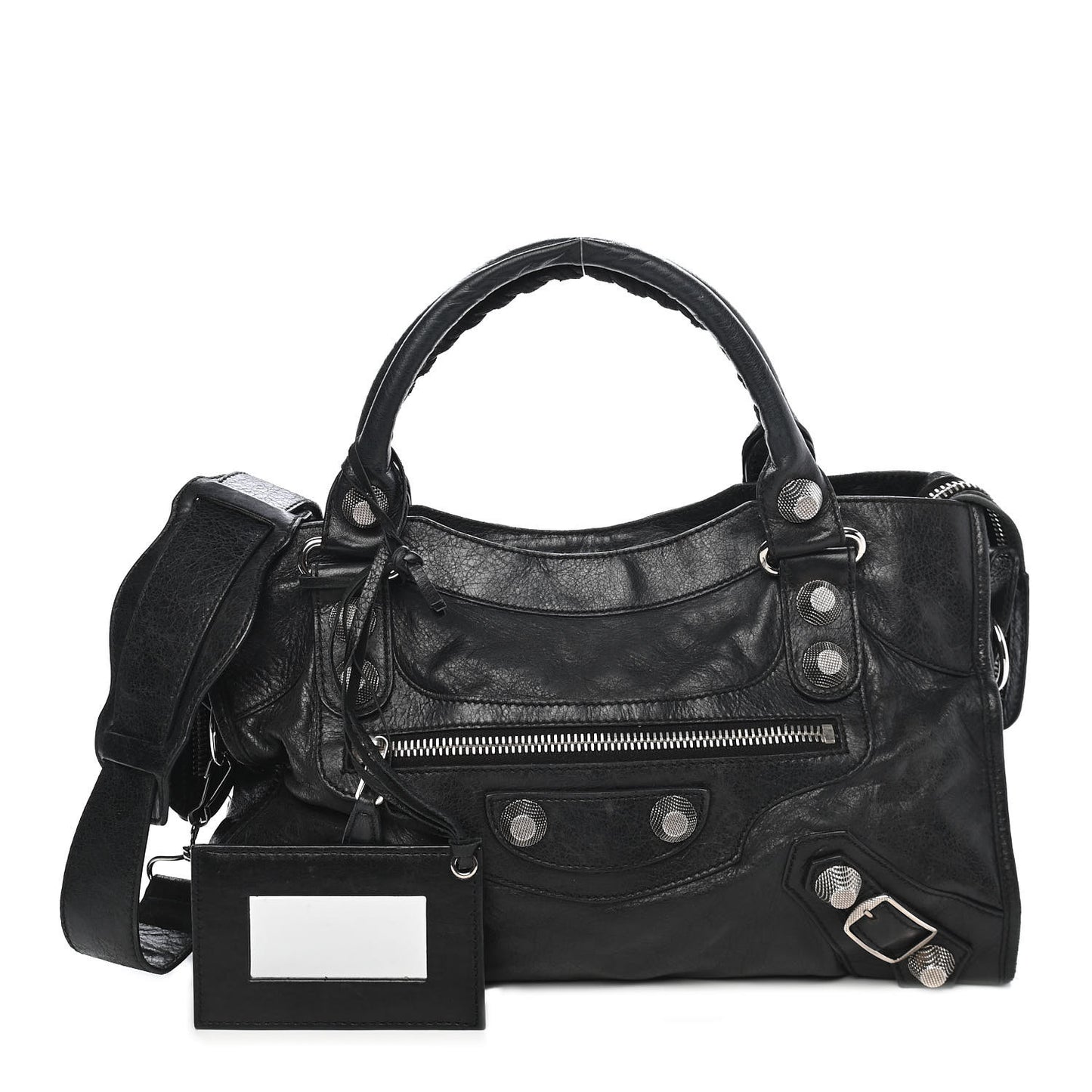 Agneau Giant 21 Silver Hardware City Black