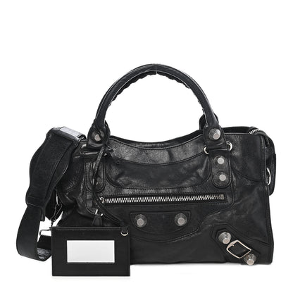 Balenciaga Agneau Giant 21 Silver Hardware City Black 1 of 9