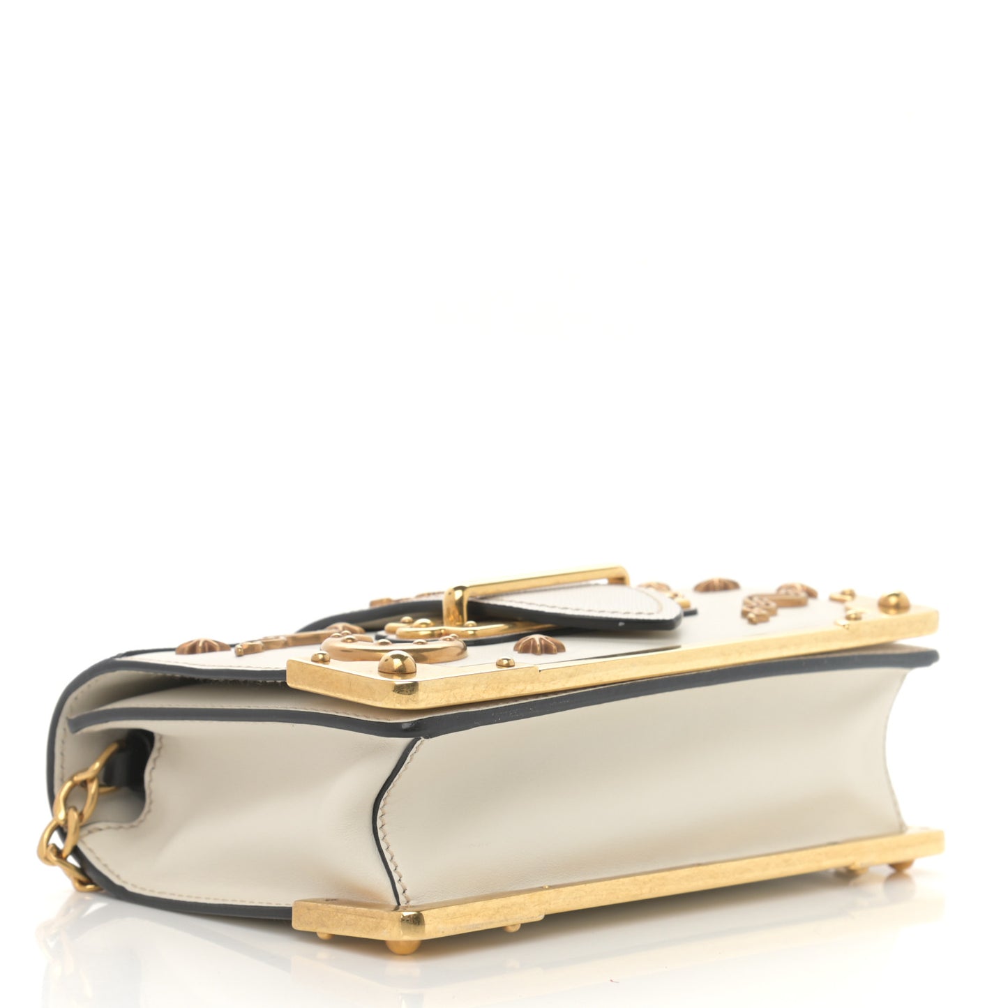 City Calf Saffiano Astrology Cahier Bag Talco Black