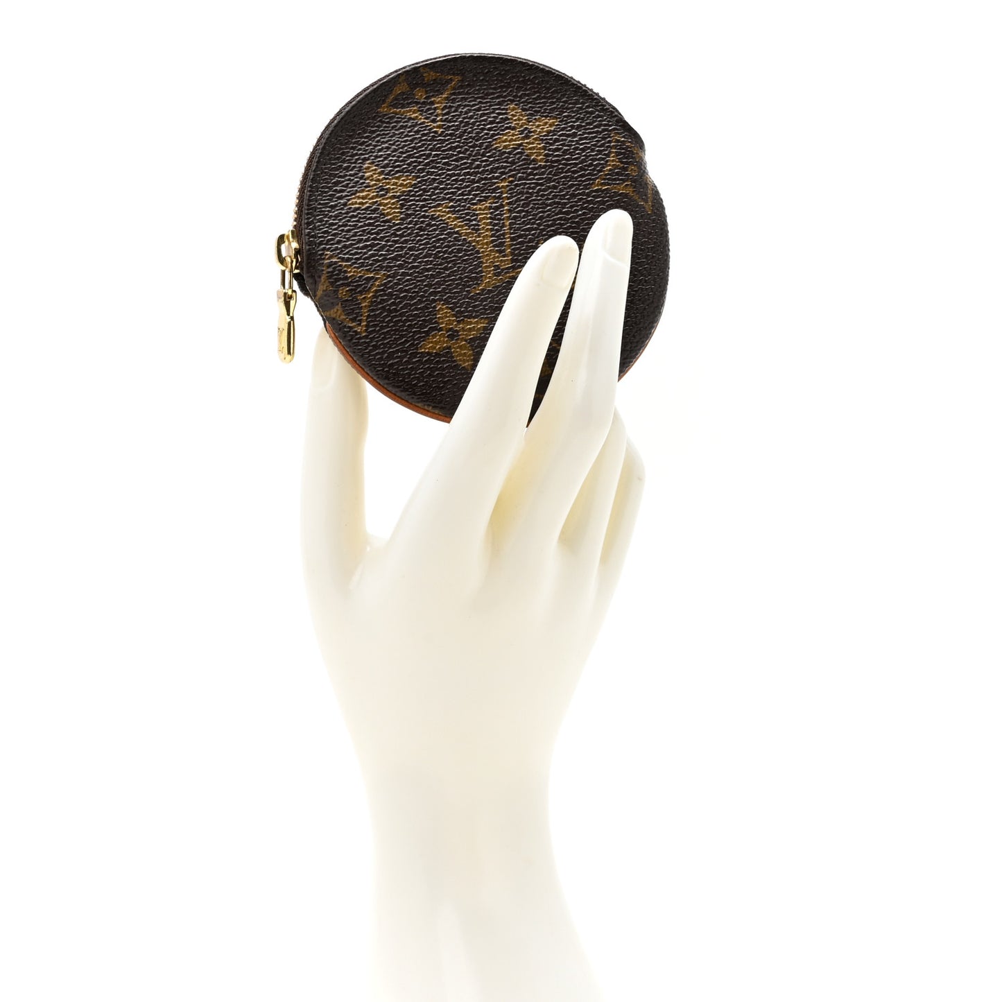 Monogram Round Coin Purse