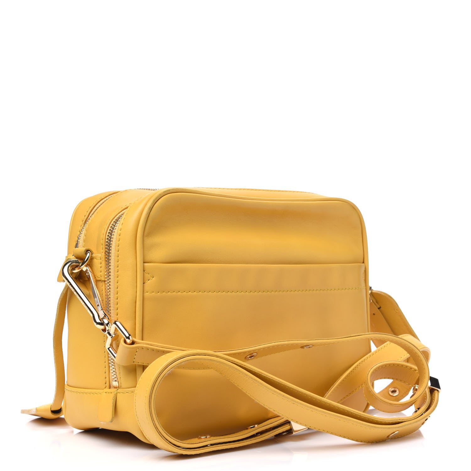 Louis Vuitton Supple Calfskin Paname Take Off Flight Bag Yellow 2 of 4