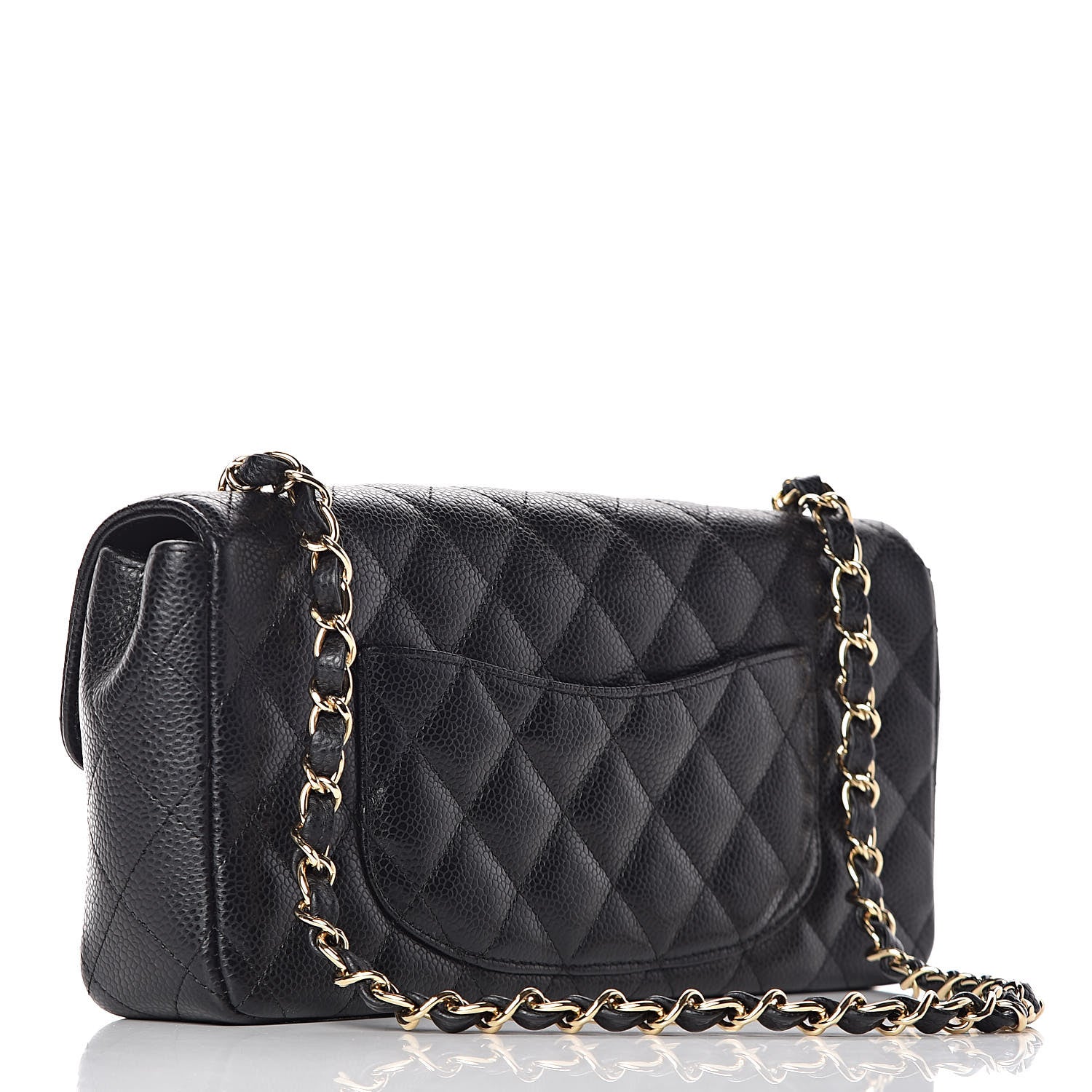 Chanel Caviar Quilted East West Flap Black 3 of 11