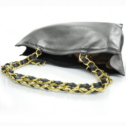 Chanel Lambskin Jumbo Shoulder Bag Black 5 of 9