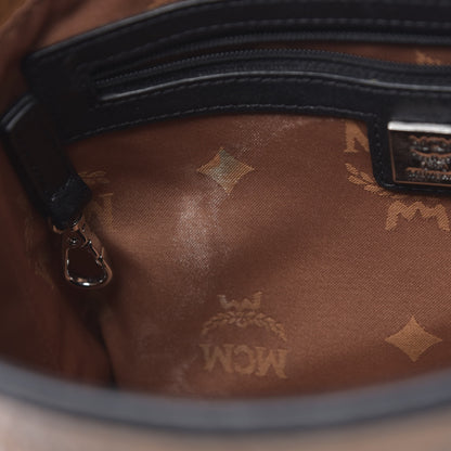 MCM Visetos Crossbody Messenger Cognac 8 of 12
