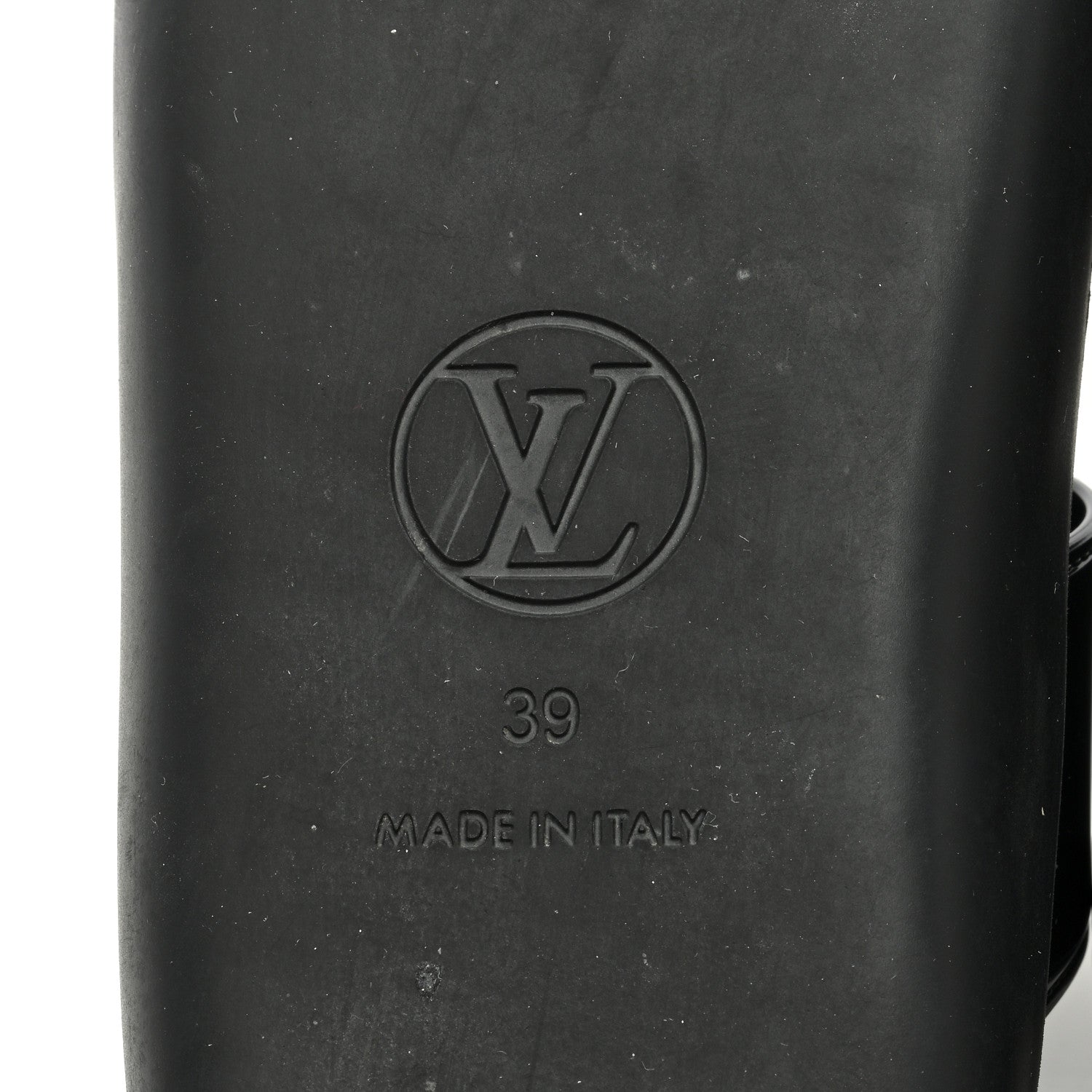 Louis Vuitton Monogram Sunbath Flat Mule Sandals 39 Black 6 of 6