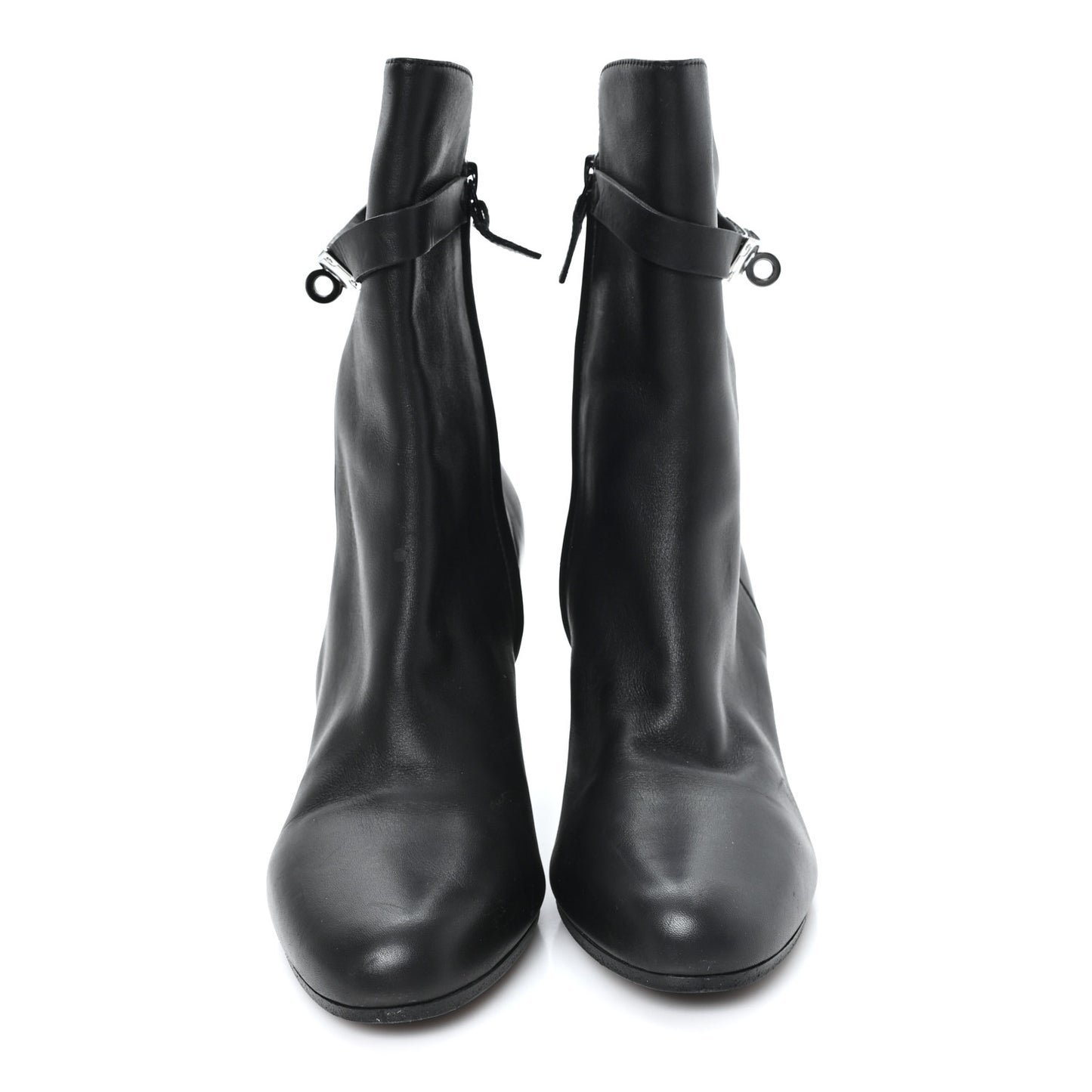 Calfskin Saint Germain Ankle Boots 37.5 Black