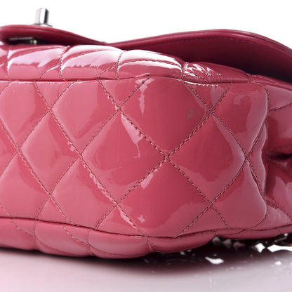 Chanel Patent Quilted Large Coco Shine Flap Pink 6 of 7