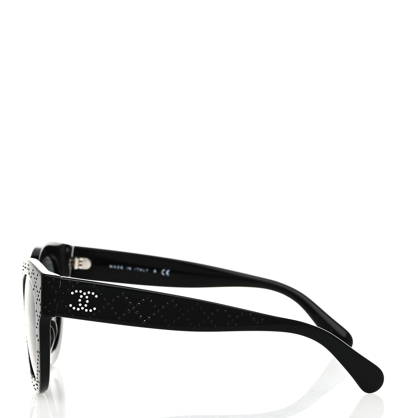 Crystal CC Sunglasses 5420-B-A Black