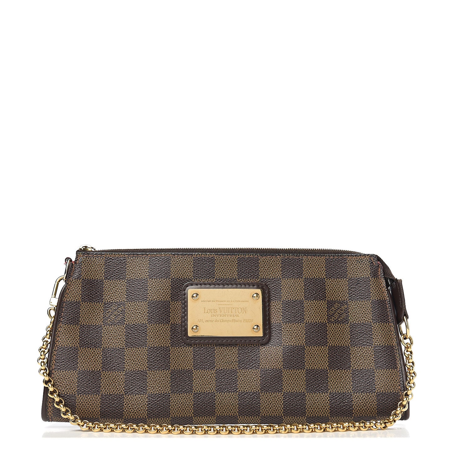 Damier Ebene Eva Clutch