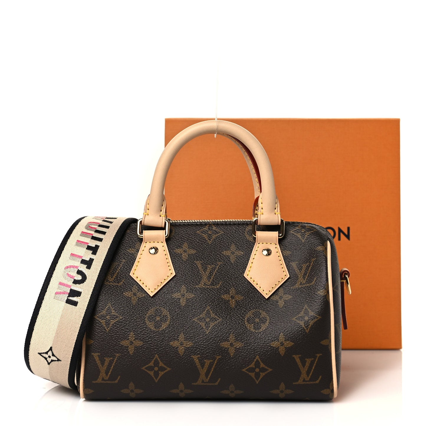 Monogram Speedy Bandouliere 20 Black