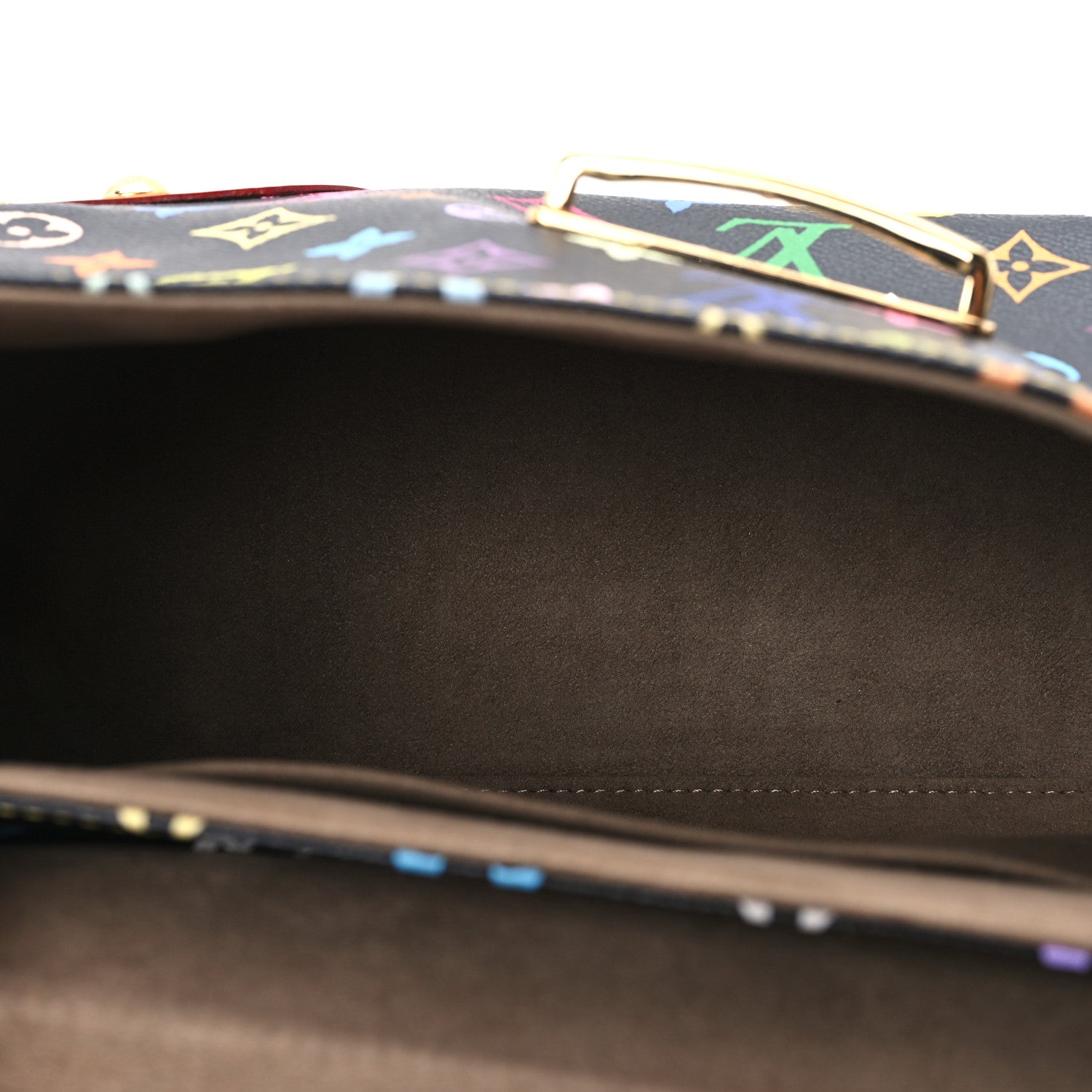 Louis Vuitton Monogram Multicolor Beverly MM Black 5 of 12