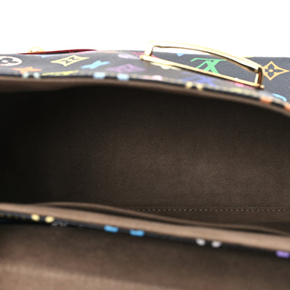 Louis Vuitton Monogram Multicolor Beverly MM Black 5 of 12