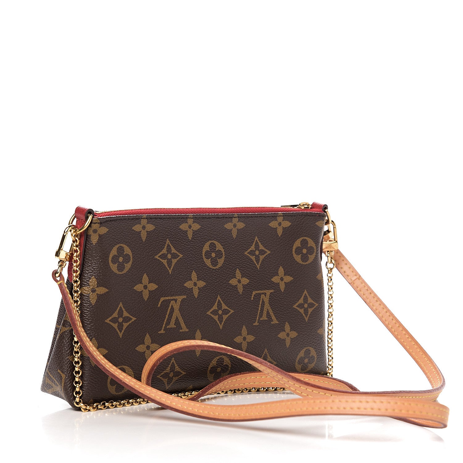 Louis Vuitton Monogram Pallas Clutch Cherry 2 of 8