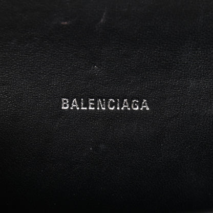 Balenciaga Grained Calfskin Hourglass Top Handle Bag XS Black 6 of 12