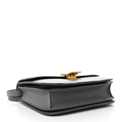 Celine Liege Calfskin Medium Classic Box Flap Bag Grey 4 of 12