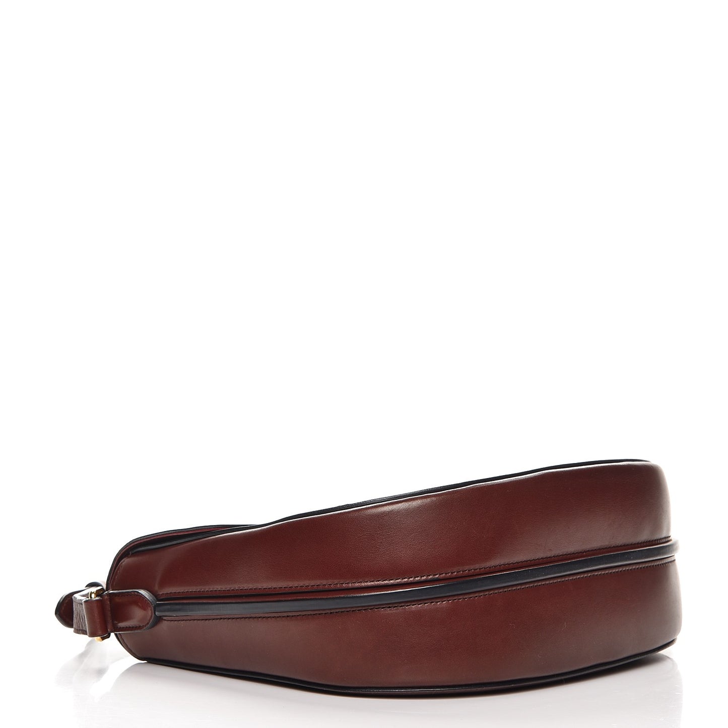 Natural Calfskin Medium Trotteur Burgundy
