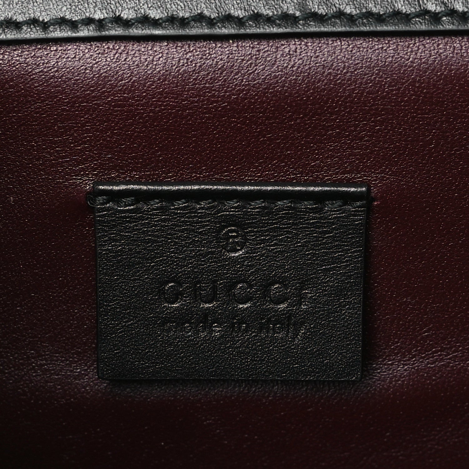 Gucci Smooth Calfskin Mini Zumi Shoulder Bag Black 6 of 10