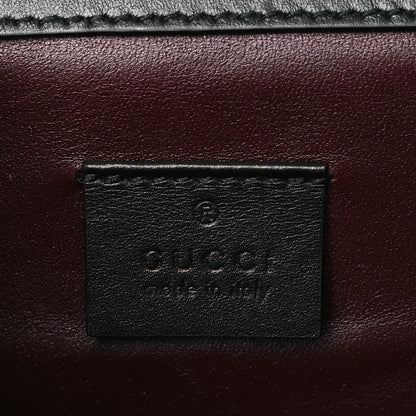 Gucci Smooth Calfskin Mini Zumi Shoulder Bag Black 6 of 10