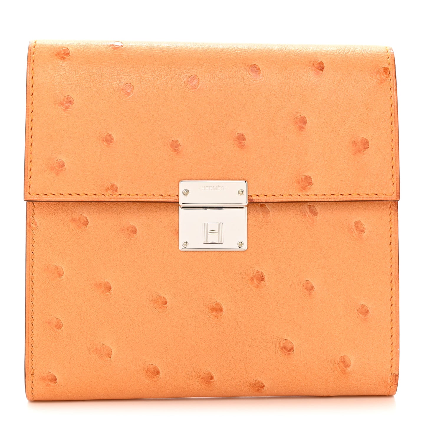 Ostrich Clic 12 Wallet Abricot