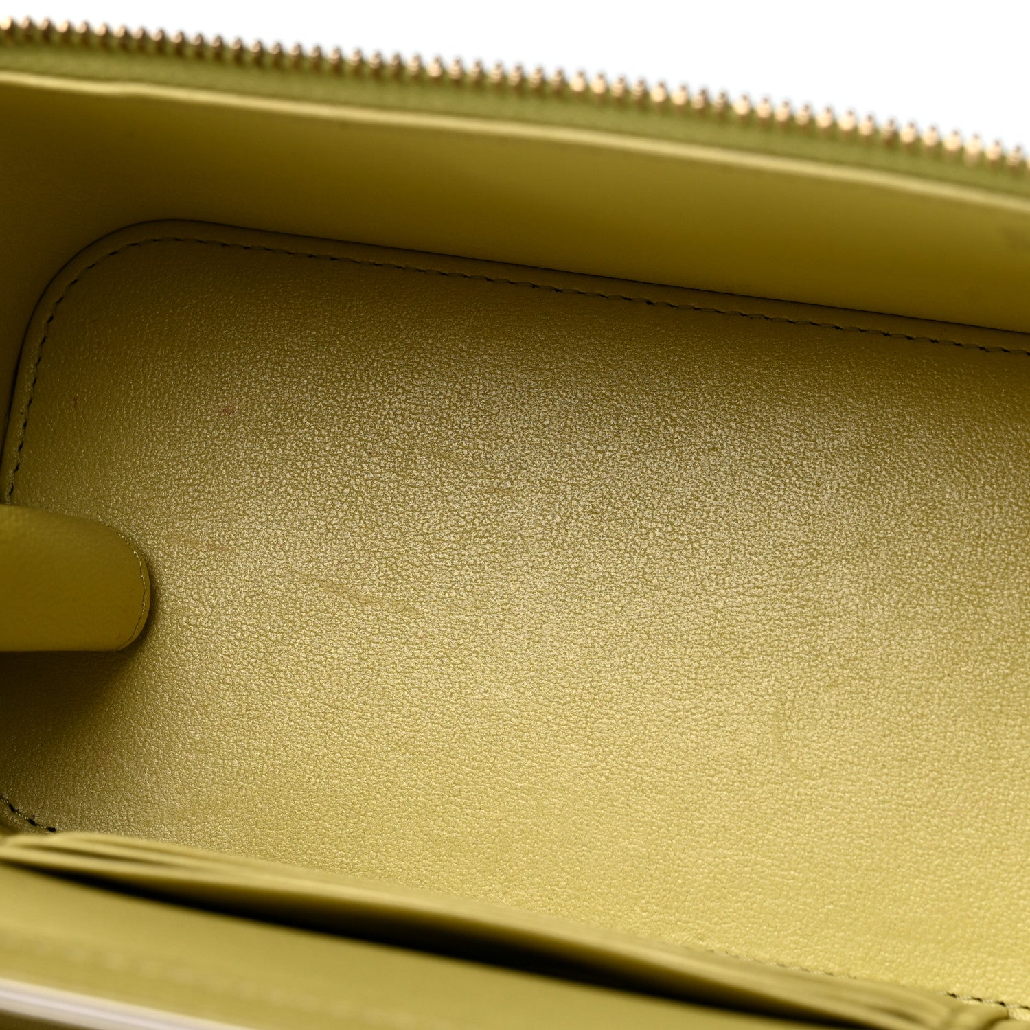 Chanel Lambskin Quilted Small Vanity Case With Chain Light Green 5 of 12