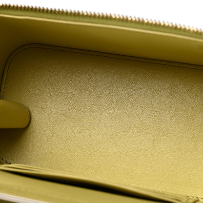 Chanel Lambskin Quilted Small Vanity Case With Chain Light Green 5 of 12