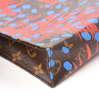 Louis Vuitton Monogram Jungle Dots Toiletry Pouch 26 Coquelicot Denim 9 of 12