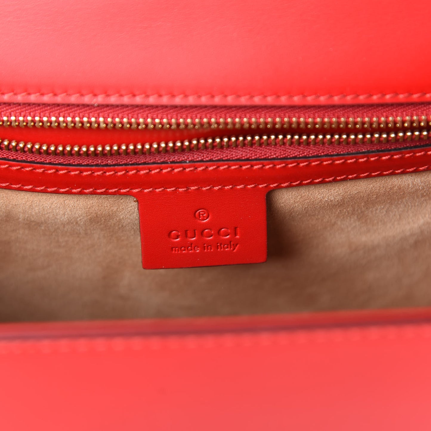 Calfskin Medium Sylvie Top Handle Bag Hibiscus Red