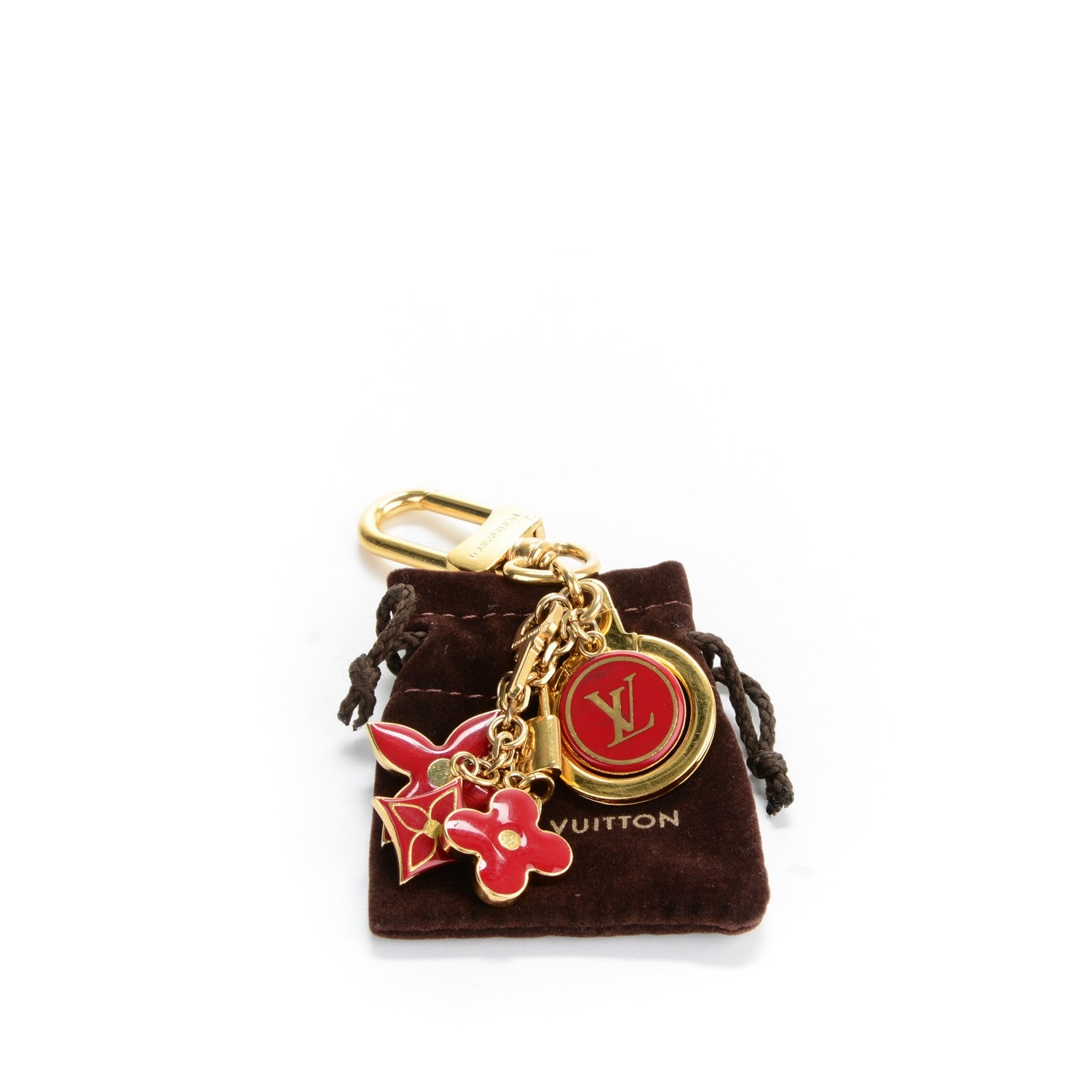 Louis Vuitton Pastilles Key Chain Bag Charm Pomme D'Amour 4 of 4