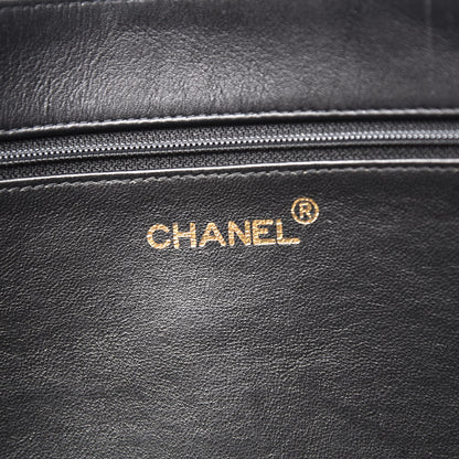 Chanel Lambskin CC Tote Black 5 of 11